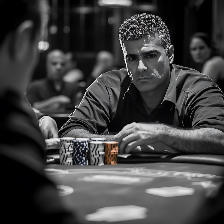 Blackjack dealing sequence with card shoe visible at Fa Cai Shen Deluxe table