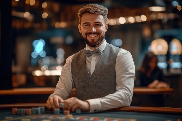 Live dealer interface at betcash303 slot Relax Gaming